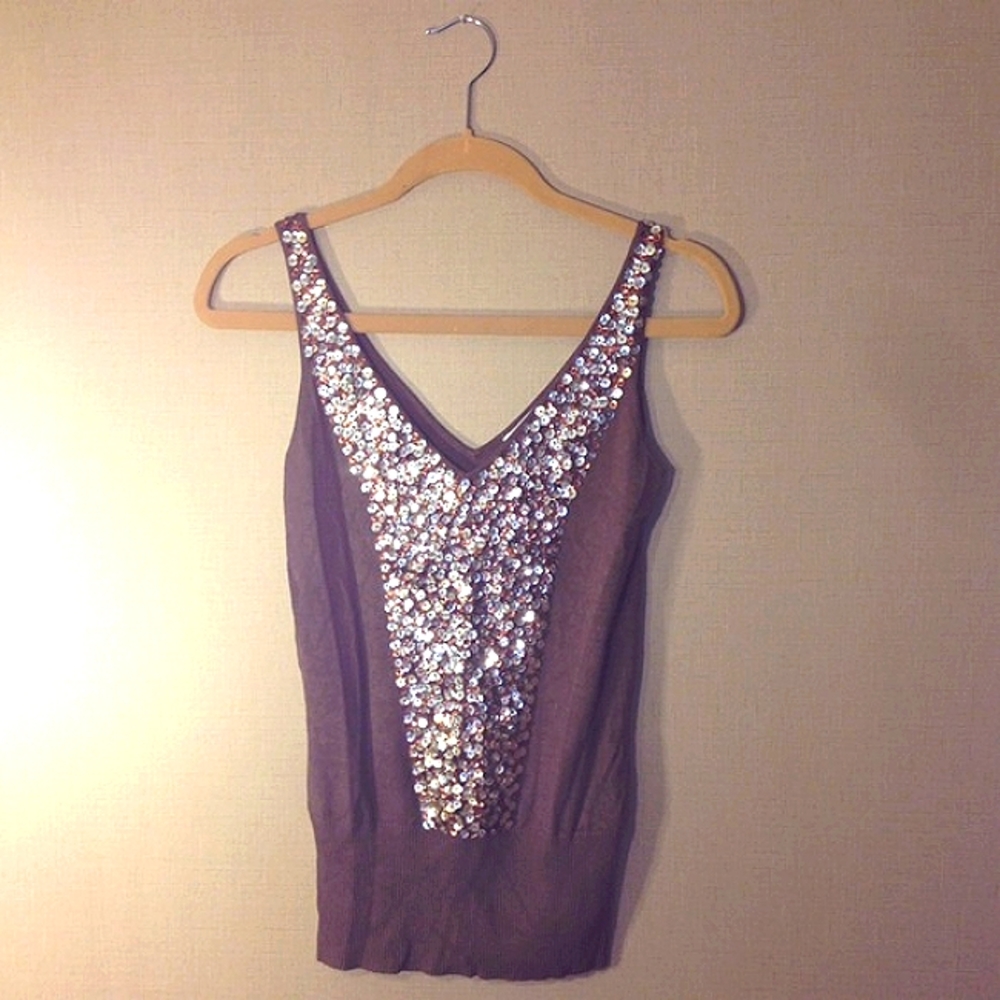 "So Cool" Sequin Sweater Tank! GORGEOUS!! 🌷